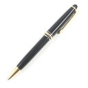 良品□MONTBLANC モンブラン マイスターシュテュック クラシック Pix ツイスト式 ボールペン ブラック ゴールド 箱・ケース付き ドイツ製 メンズ ...