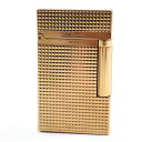 外装美品○Dupont デュポン ライン2 ヴァーティカルライン ダイヤモンドヘッド ロゴ刻印入り スクエアフォルム ローラー式 喫煙グッズ ガスライター ピン...