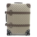 未使用品▼GUCCI グッチ GLOBE TROTTER グローブトロッター 533618 GGキャリーオンバッグ レザー使い 4輪 スーツケース ベージュ系 ...