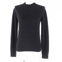 未使用品◎HERMES エルメス 23AW 3H2653D1 カシミヤ100% Hリフト 長袖 ニットプルオーバー ブラック 34 UK製 正規品 レディース【...