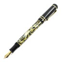 極美品△MONTBLANC モンブラン 作家シリーズ1994 オスカー・ワイルド ペン先18K Mニブ 12828/20000 万年筆 ブラック ゴールド ベー...