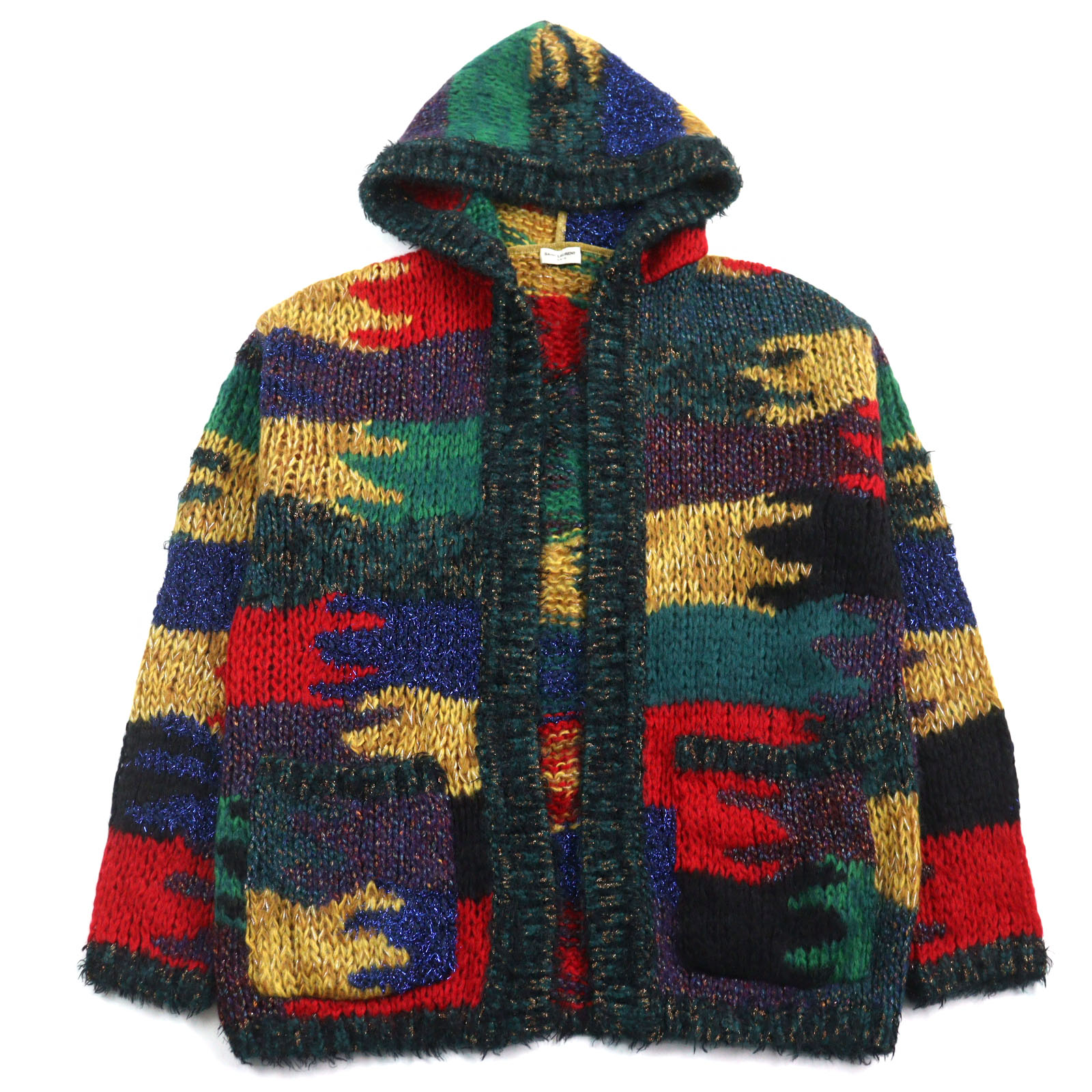 SAINT LAURENT(サンローラン)スタッズ カーディガン(美品 サン SAINT LAURENT(サンローラン)スタッズ カーディガン(美品 サン