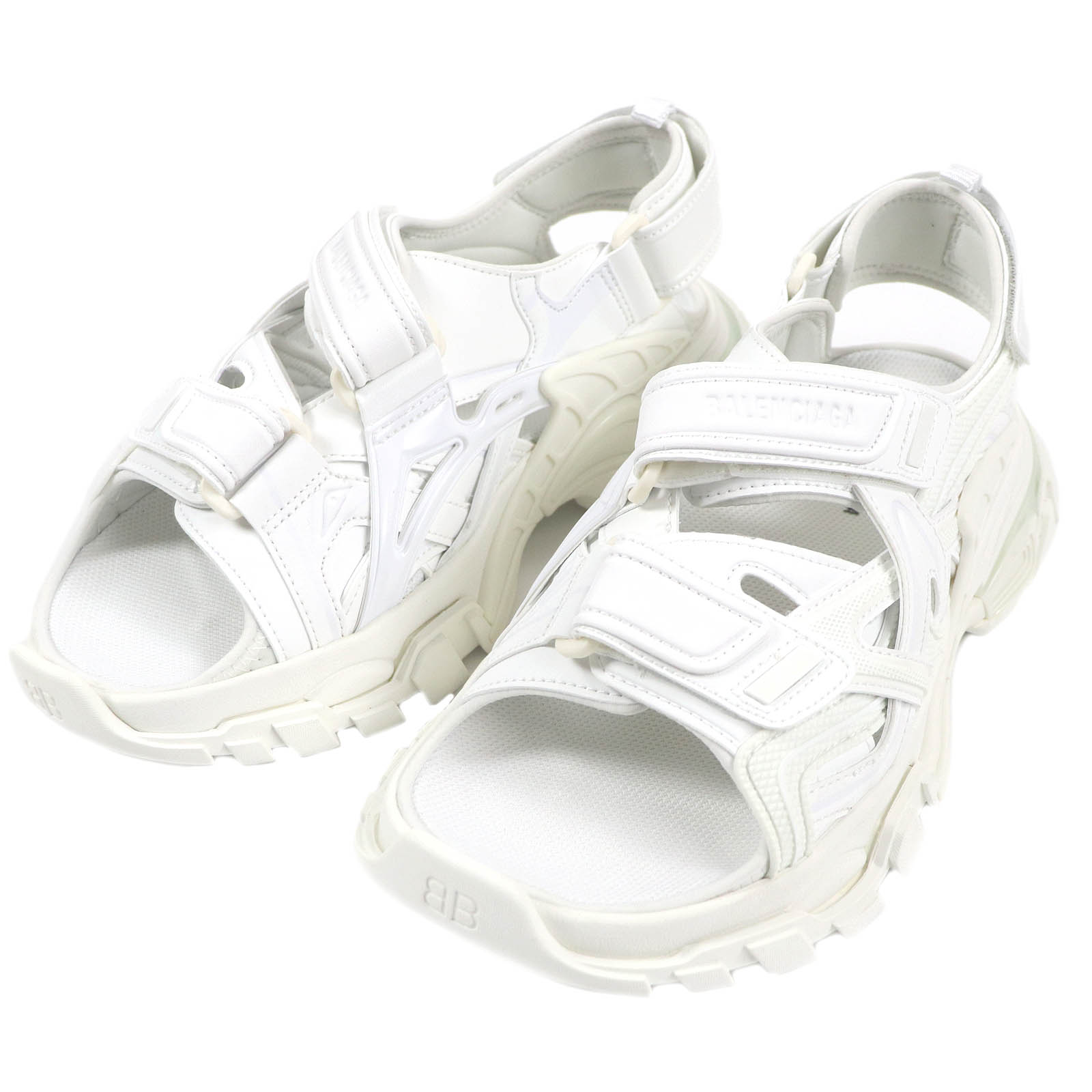 BALENCIAGAトラックサンダル ホワイト美品 (楽天市場 BALENCIAGAトラックサンダル ホワイト美品 (楽天市場