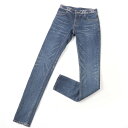 美品☆CELINE セリーヌ N972 255V O8DL トリオンフ JEANS NEO SKINNY LOW WAIST デニムパンツ インディゴ 24 日...