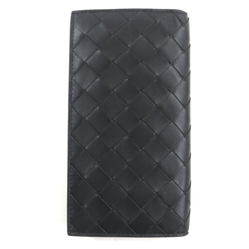 美品▼BOTTEGAVENETA ボッテガヴェネタ 676593-VCPQ4 イントレチャート ロングウォレット 札入れ 二つ折り レザー 長財布 ブラック 箱・保存袋付き イタリア製 メンズ【中古】 美品▼BOTTEGAVENETA ボッテガヴェネタ 676593-VCPQ4 イントレチャート ロングウォレット 札入れ 二つ折り レザー 長財布 ブラック 箱・保存袋付き イタリア製 メンズ【中古】
