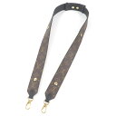 美品□LOUIS VUITTON ルイヴィトン 2024年製 J02465 モノグラムキャンバス レザー ショルダーストラップ バッグ用 フランス製 メンズ 現...