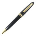 良品▼MONTBLANC モンブラン マイスターシュテュック ル・グラン ホワイトスター ツイスト式 ボールペン ブラック ゴールド ケース付き ドイツ製 メン...
