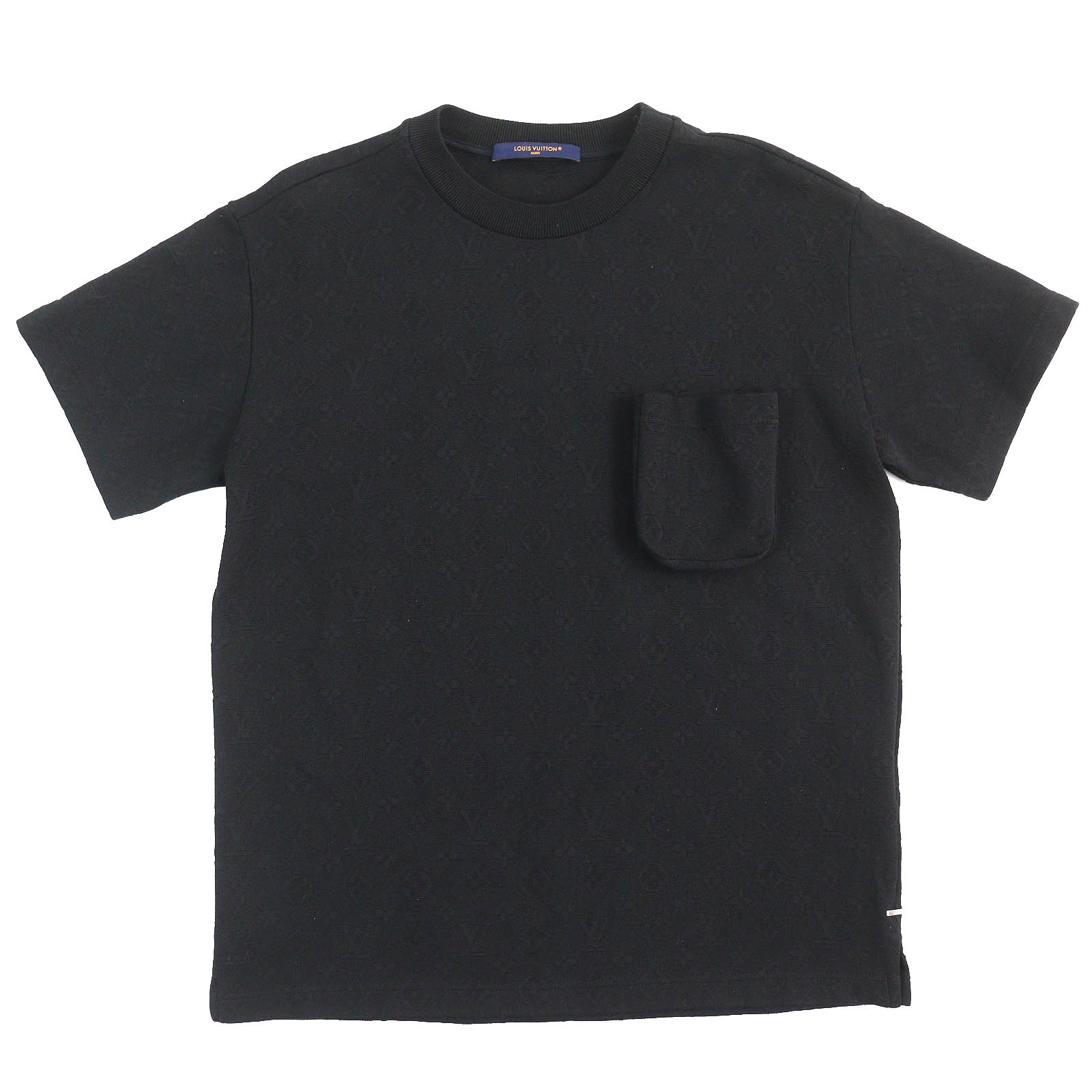 美品】ルイヴィトン エンボス モノグラム 総柄 カットソー T 美品】ルイヴィトン エンボス モノグラム 総柄 カットソー T