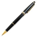 良品△MONTBLANC モンブラン マイスターシュテュック クラシック ホワイトスター ボールペン ブラック ゴールド ドイツ製 メンズ 筆記確認済み【中古】(3)