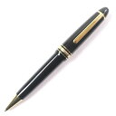 良品▼MONTBLANC モンブラン 10456 マイスターシュテュック ル・グラン 2023年8月購入 ホワイトスター ツイスト式 ボールペン ブラック ゴールド 箱・ケース付き ドイツ製 メンズ 筆記確認済み【中古】