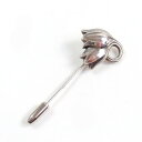 極美品★Georg Jensen ジョージジェンセン 100 すずらん ピンバッチ ブローチ アクセサリー SV925 シルバー 重量7.3g レディース【中古】