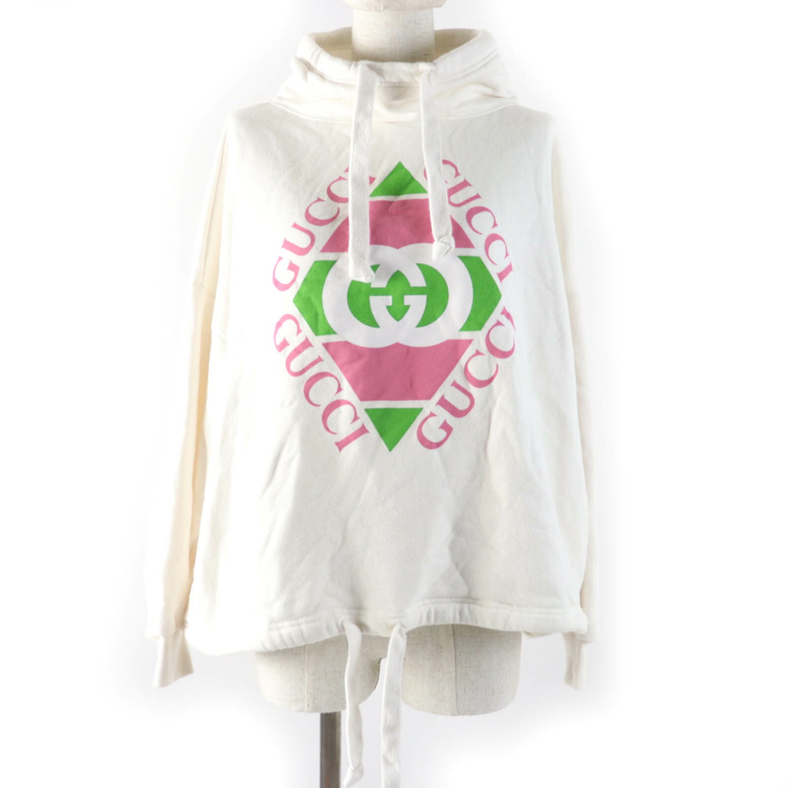 ハ*)様 GUCCI ホワイト フード付きパーカーかわいい。 楽天市場】グッチ バッグ(カラーホワイト)(パーカー