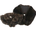 極美品▼ロシアンセーブル SABLE 本毛皮ティペット・ショール 2点セット ダークブラウン レディース 毛質柔らか◎【中古】