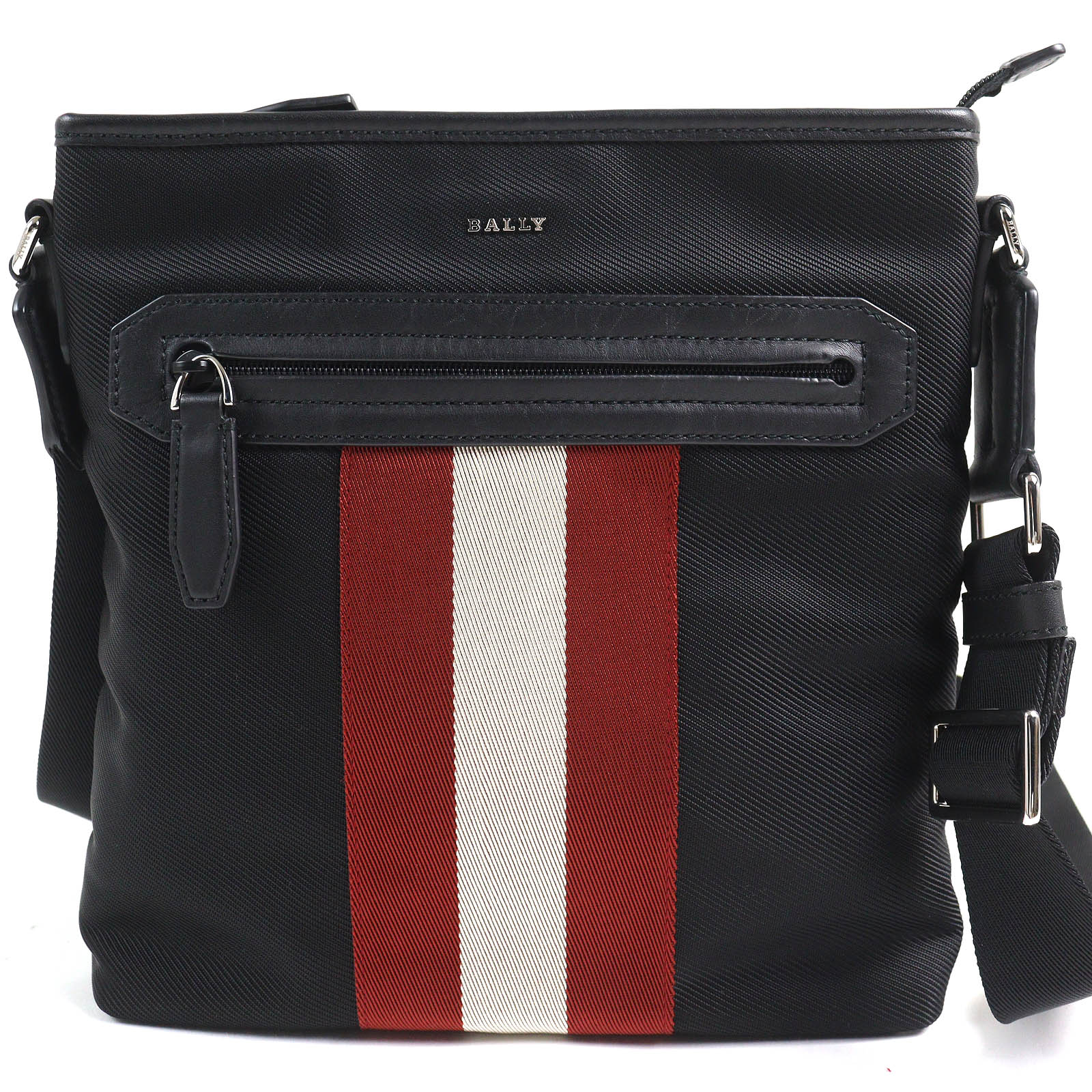 【極美品】BALLY メッセンジャーバッグ レザー×ナイロン A4可能 黒 楽天市場】BALLY(ブランドバリー)(ショルダーバッグ