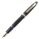 美品▼MONTBLANC モンブラン マイスターシュテュック No.146 ペン先14K EFニブ ホワイトスター 万年筆 ブラック ゴールド ドイツ製 メンズ...