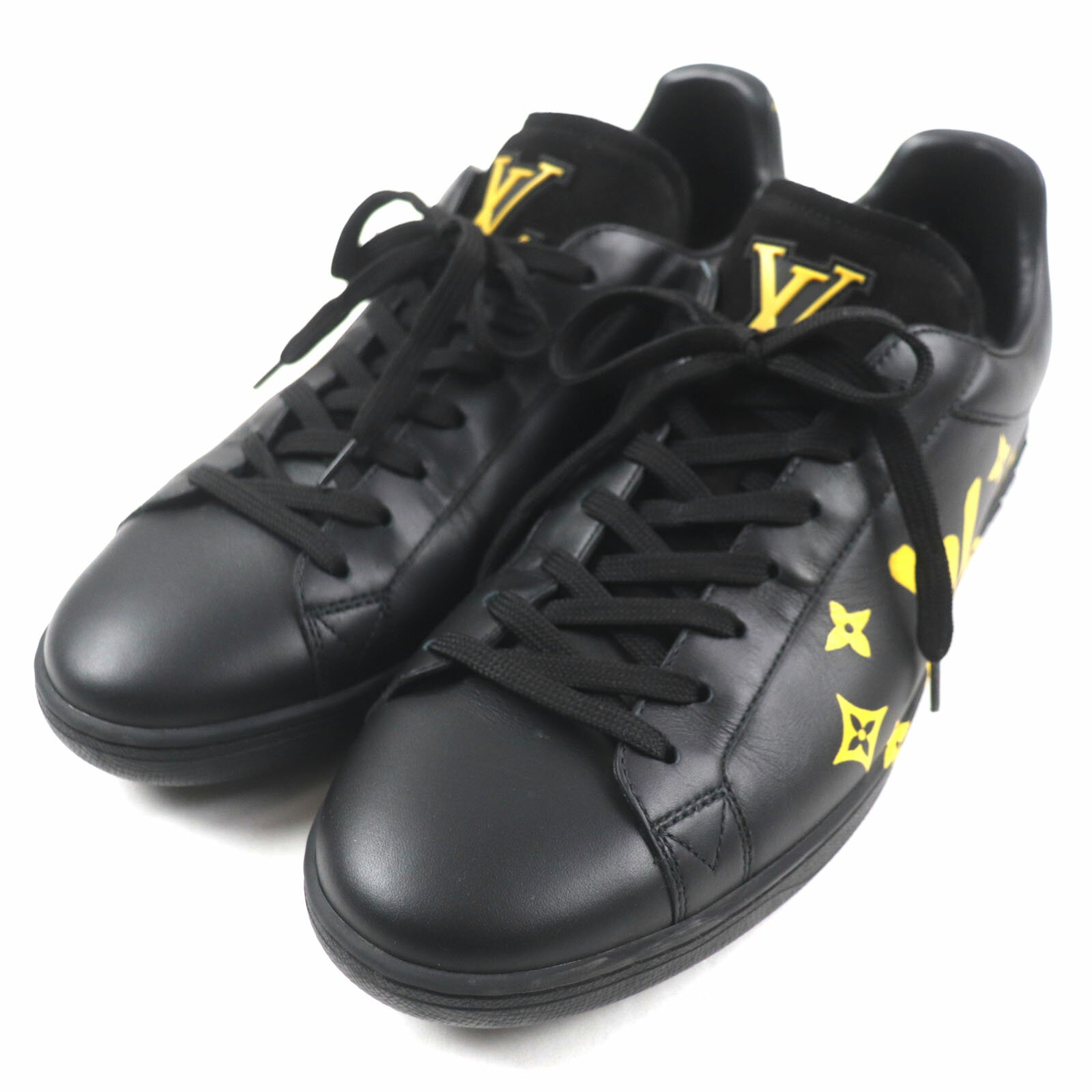 LOUIS VUITTON ルイヴィトン スニーカー 黒(総柄) 4103425M0137 LOUIS VUITTON ルイヴィトン スニーカー 黒(総柄) 4103425M0137