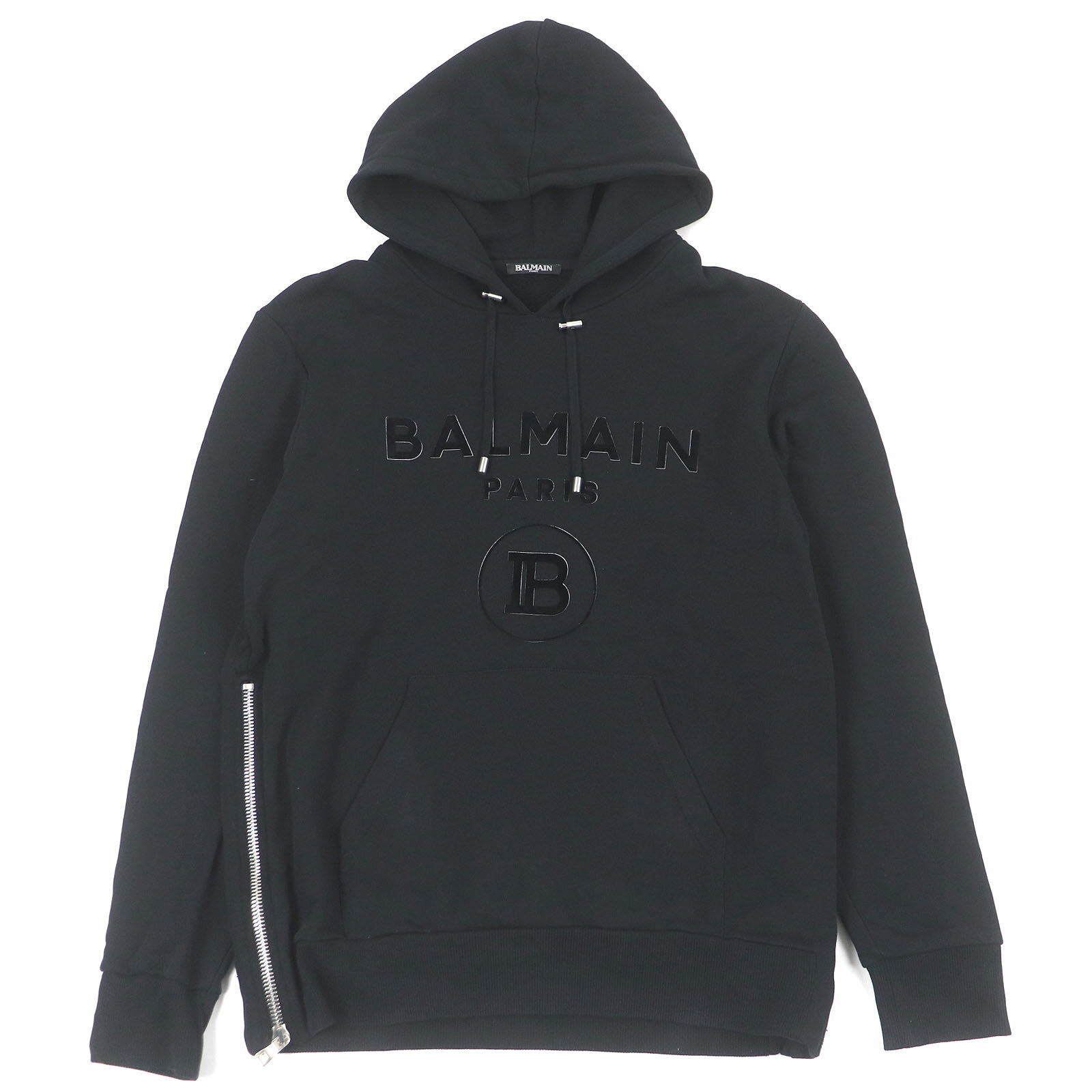 バルマン ロゴ刺繍パーカー ブラック 楽天市場】balmain(スタイル(パーカー)プルオーバーパーカー
