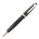 良品▼SAILOR セーラー PROFIT プロフィット ペン先14K EFニブ ロゴ刻印入り 万年筆 ブラック ゴールド メンズ【中古】