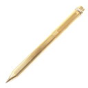良品▼Cartier カルティエ ヴィンテージ トリニティ ストライプ柄 キャップ式 ボールペン ゴールド フランス製 メンズ【中古】