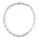 美品△TIFFANY&Co. ティファニー ハードウェア マイクロ リンク ブレスレット SV925 アクセサリー シルバー 箱・ケース付き 重量7.44g レディース【中古】