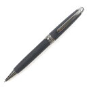 極美品▼MONTBLANC モンブラン マイスターシュテュック クラシック ホワイトスター ツイスト式 ボールペン ウルトラブラック ガンメタリック 箱・ケース付き ドイツ製 メンズ 筆記確認済み【中古】