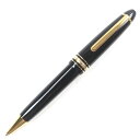 美品▼MONTBLANC モンブラン マイスターシュテュック ル・グラン ホワイトスター ツイスト式 ボールペン ブラック ゴールド 箱・ケース付き ドイツ製 ...