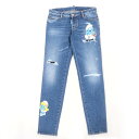 【ドンドン見直し】美品☆DSQUARED2 Smurf ディースクエアード スマーフ 23SS S73LA0295 デニムパンツ インディゴ 38 イタリア製 ...
