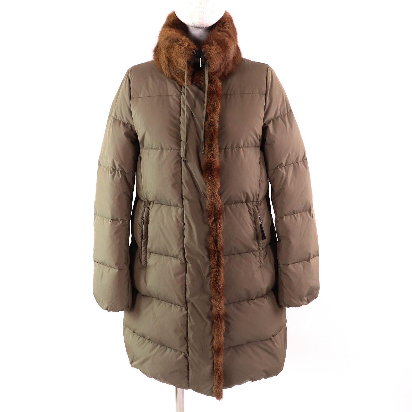 MONCLER ブラウン ロングダウンジャケット ファー付き ブラウン M 楽天市場】モンクレール(カラーブラウン)(コート・ジャケット