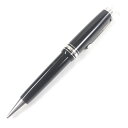 極美品□MONTBLANC モンブラン マイスターシュテュック ル・グラン ダイヤモンド ボールペン ブラック シルバー 箱・ケース付き ドイツ製 メンズ 筆記確認済み【中古】