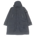 美品□TATRAS タトラス Rライン 20SS MTK20S4223 NEMESIO フーデッド ミリタリーコート フィールドコート ブラック 正規品 メンズ【中古】