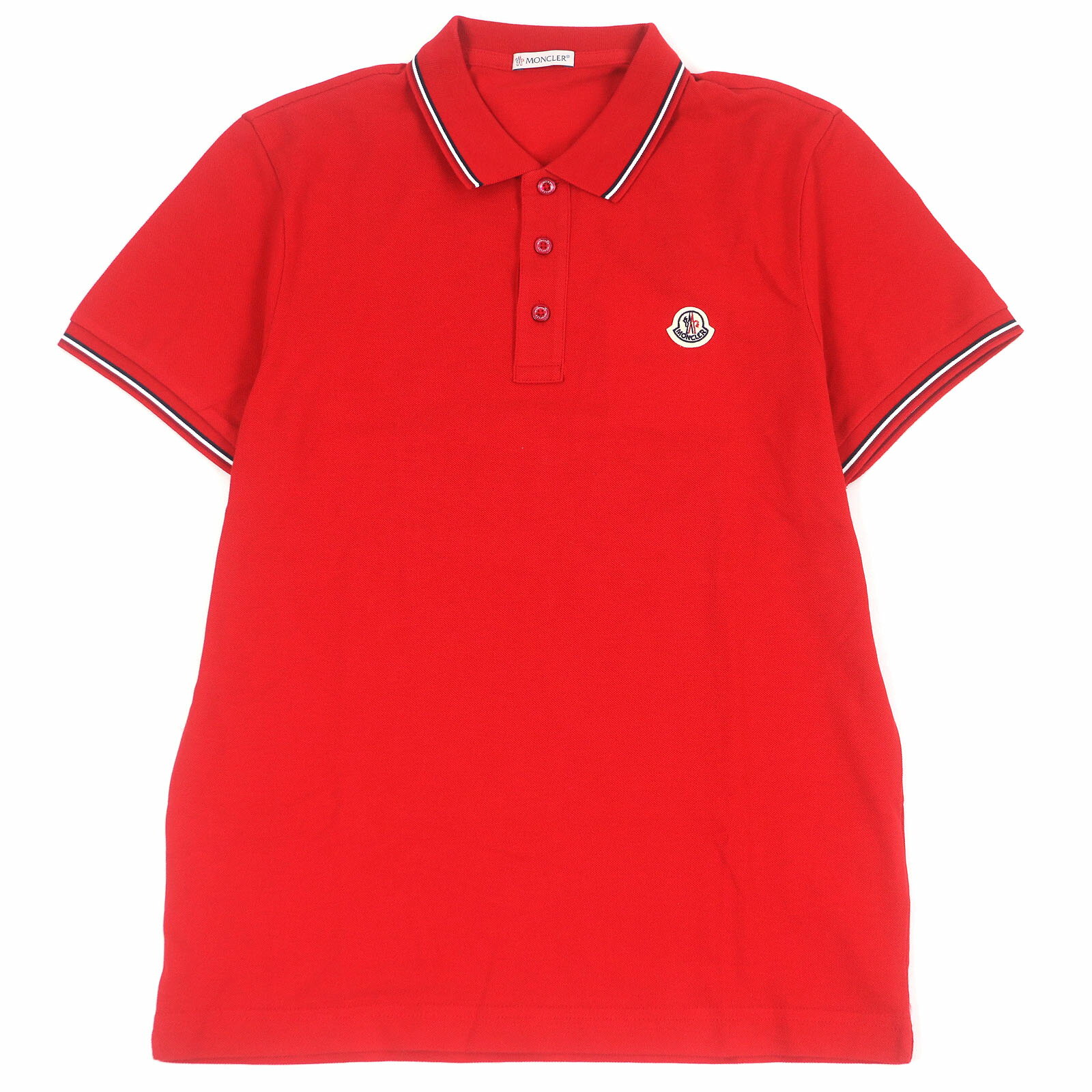 ̤ʢMONCLER 󥯥졼 MAGLIA POLO MANICACORTA åȥ100 åڥդ 硼ȥ꡼ Ⱦµݥ ...