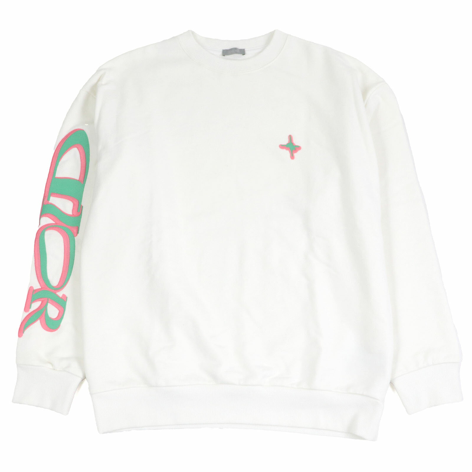 極美品□DIOR ディオール オム 513J670A0531 ルイス・ハミルトン コットン100％ スウェットシャツ トレーナー アイボリー S イタリア製 正規品 メンズ【中古】のサムネイル