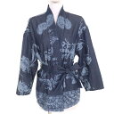 極美品△Christian Dior クリスチャンディオール 122V28A3389 コットン100% BEE刺繡 総柄 ベルト付き 着物風 七分...