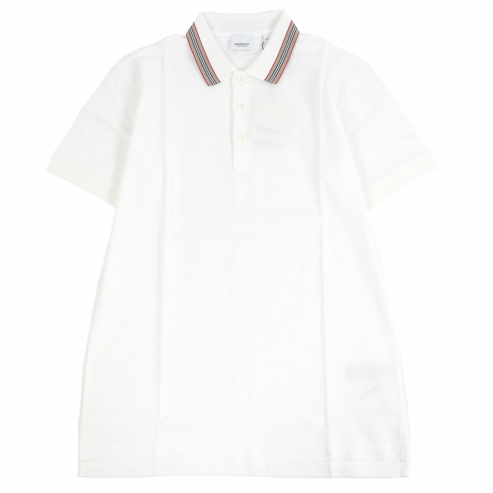 ̤ʢBURBERRY СХ꡼ 8056225 åȥ100 TBɽ ֥꡼ Ⱦµݥ åȥ ۥ磻 XS  ...