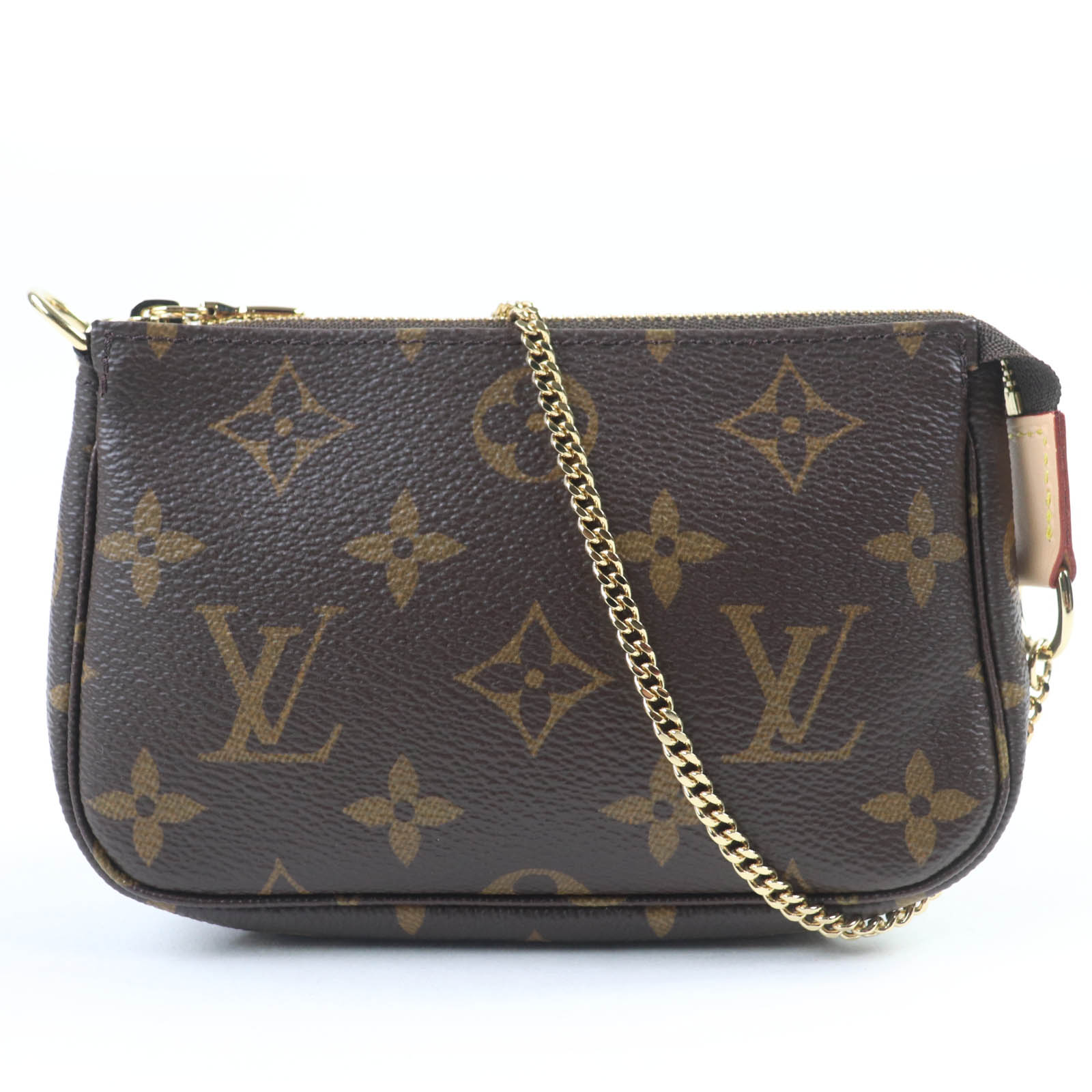 未使用品☆LOUIS VUITTON ルイヴィトン M58009 ミニ・ポシェット・アクセソワール モノグラムキャンバス アクセサリーポーチ ブラウン フランス...