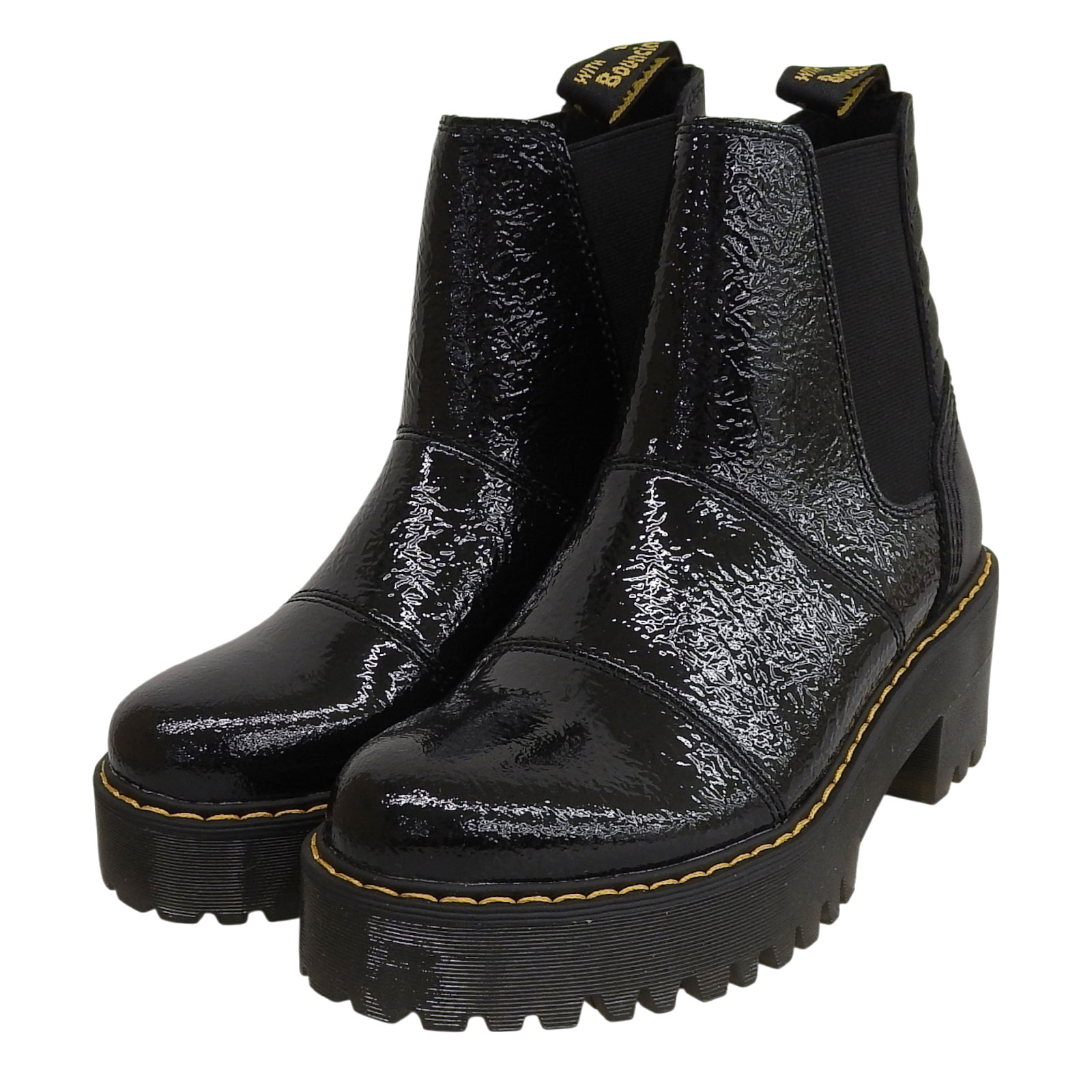 未使用品▲Dr.Martens ドクターマーチン ROZALIE ロザリー サイドゴア チェルシー パテントレザー ブー..