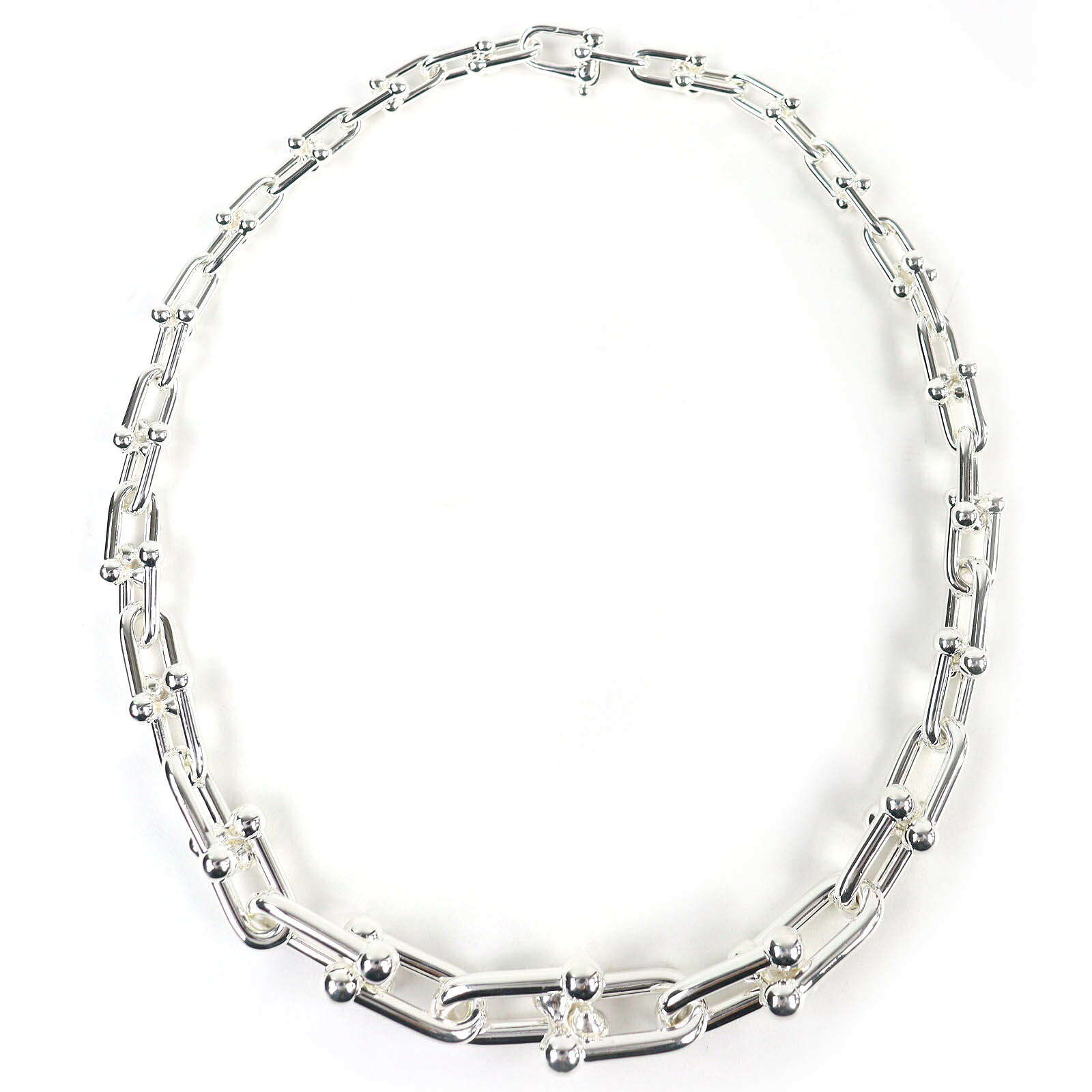 楽天市場】TIFFANY&Co. グラジュエイテッド リンク ネックレス K18YGの通販