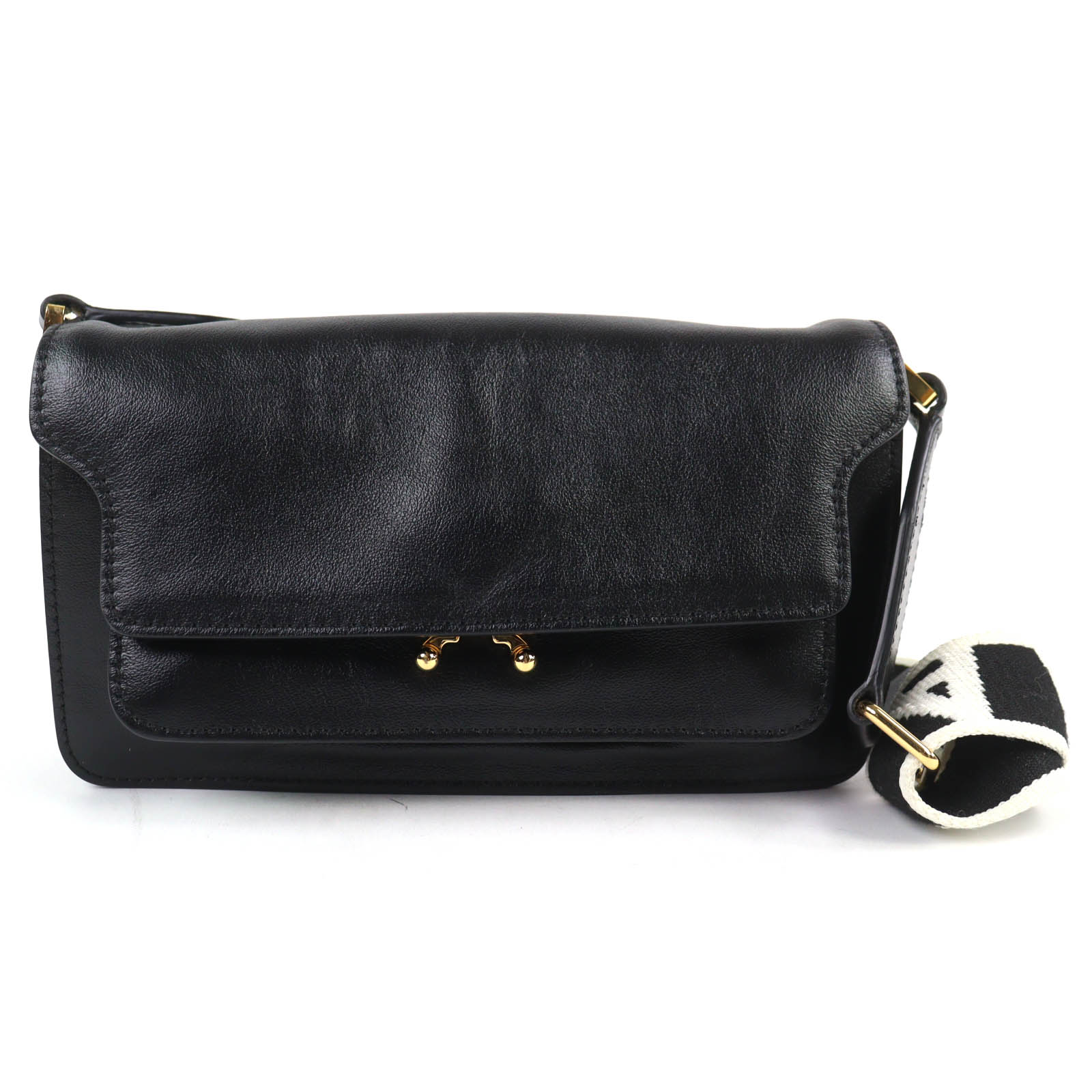 MARNI マルニ ショルダーバッグ  黒 【古着】【中古】【送料無料】 中古・古着通販】MARNI (マルニ) MUSEO NANO ショルダーバッグ