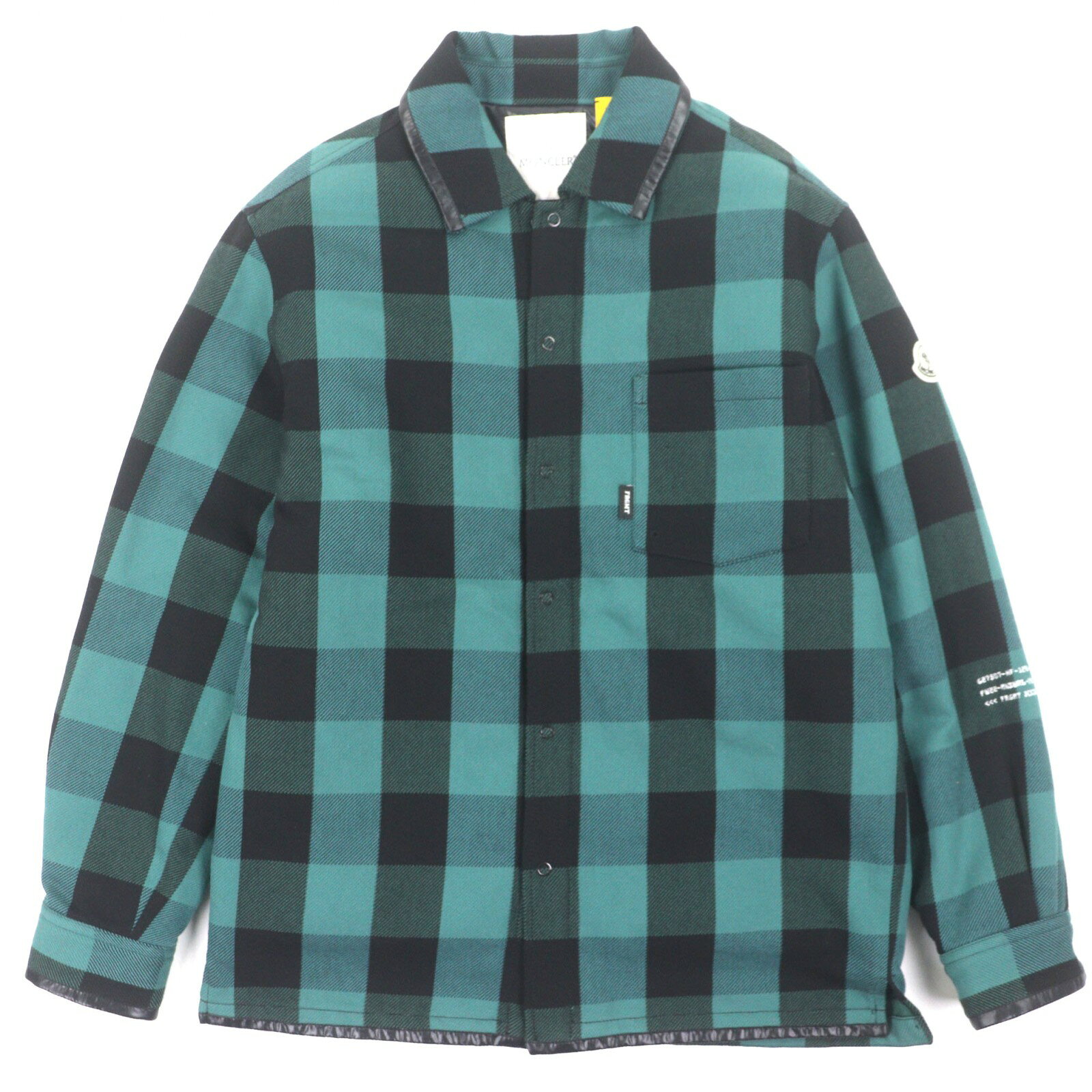 �����ʢ�MONCLER GENIUS 7 FRAGMENT HIROSHI FUJIWARA ��󥯥졼�른���˥��� 7 �ե饰���� �ҥ����ե���� 22-23AW SIMMON ���åȥ�100% ������åڥ��դ� �����å��� ����� �����󥸥㥱�å� ���꡼�� �֥�å� 0 ������ ��󥺡���š�