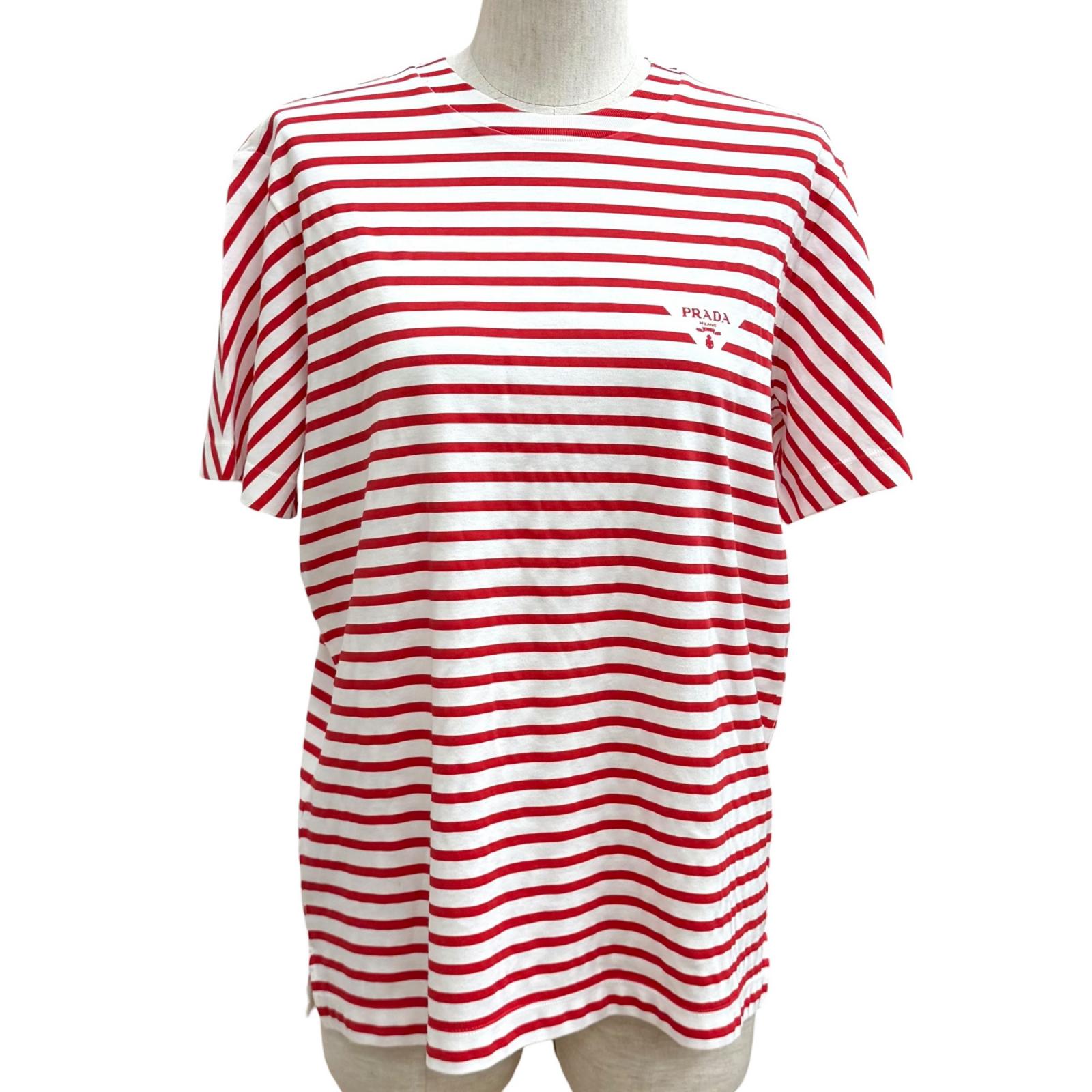 PRADA ボーダーTシャツ 楽天市場】ボーダー tシャツ（ブランドプラダ）（Tシャツ・カットソー