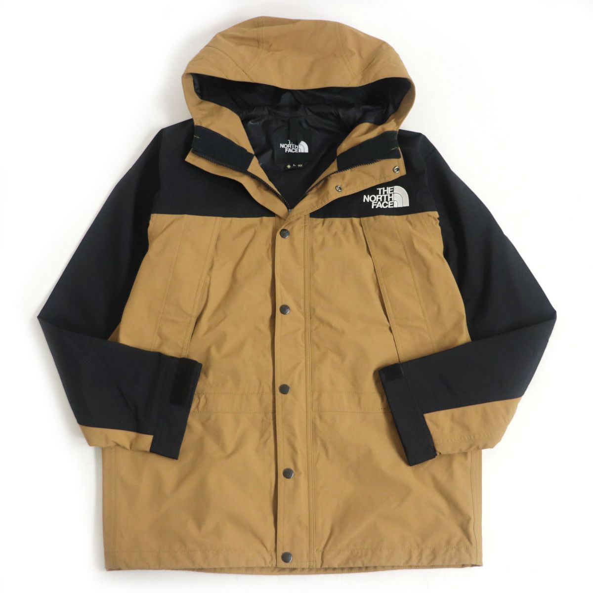 美品□ザ ノースフェイス NP11834 GORE-TEX WZIP Mountain Light Jkt マウンテンライトジャケット/ナイロンパーカー ブラウン L 国内正規【中古】