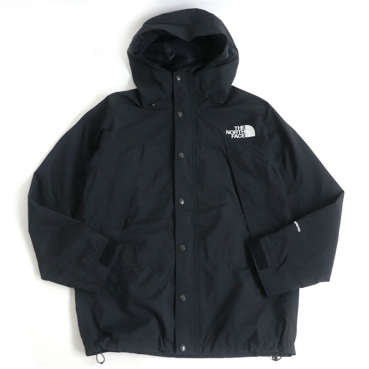 美品□ザ ノースフェイス NP11834MOUNTAIN LIGHT JKT GORE-TEX WZIP マウンテンライトジャケット/ナイロンパーカー ブラック M 国内正規品【中古】