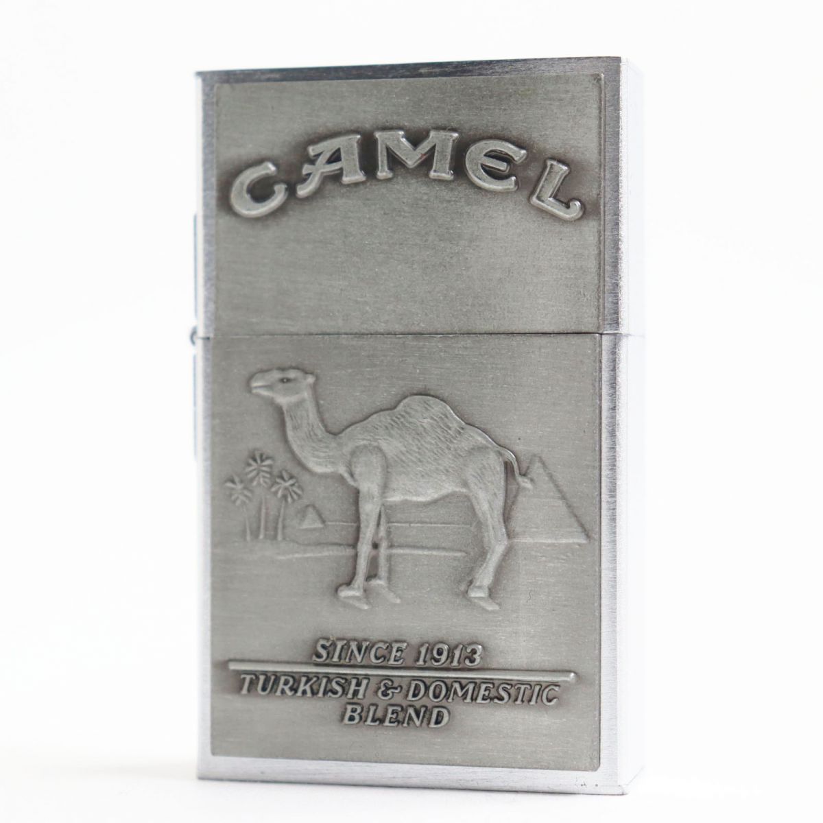 未使用品●Zippo ジッポ 1932レプリカ セカンドリリース CAMEL/キャメル オイルライター シルバー USA製 メンズ ケース付き 【中古】