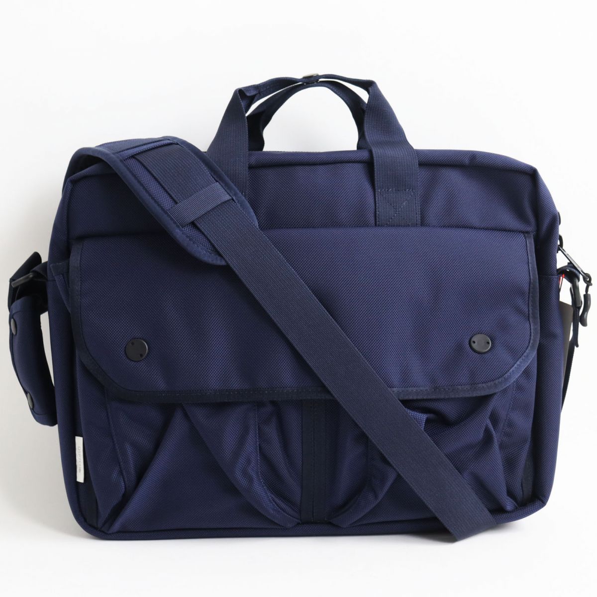 未使用品●DSPTCH ディスパッチ UTILITY BRIEFCASE バリスティックナイロン 3way リュック/バックパック/ブリーフケース/ビジネス/ショルダーバッグ ネイビー USA製 タグ/保存袋付き 【中古】【中古】