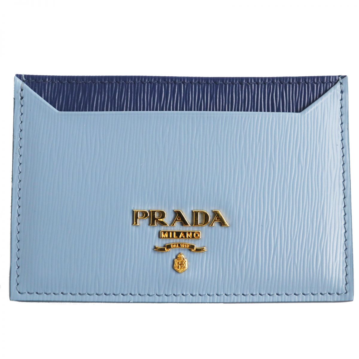 ブランド(Brand) PRADA サイズ(Size) 【実寸】タテ：約6.8cm　ヨコ：約10.3cm 【仕様】カード入れ3 仕様(Spec) - ランク(Rank) S ランク基準S 未使用品(弊社の検品基準による)SA極美品…数回使用した程度の未使用品に近い、非常に状態の良い綺麗なUSED品A美品…使用回数が少なく、全体的に状態の良い綺麗なUSED品AB良品・比較的良品…多少の使用感はありますが、それ以外に問題のない状態のUSED品 Bスレや汚れ等の使用感はありますが、まだまだ使用可能なUSED品 BCランクBよりも使用感の目立つUSED品 C 難あり・ジャンク品…使用に支障のきたすUSED品状態(Condition) ★2020年購入 ★箱、タグ、ギャランティーカード付き カラー(Color) ASTRALE/BLUE 素材(Material) レザー コメント(comment) 気に入って頂けた方は是非この機会に。 ※q11-st30619 注意(attention) ・商品情報に掲載されております採寸、サイズ、色、素材などは当社独自の判断基準となっておりますので、場合によって多少の誤差、違い等がある場合がありますので、予めご了承ください。 ・当方の販売商品に関して画像に付属しております物（シューキーパー・ハンガー等）につきましては、商品のコンディション欄に記載がない場合は付属致しません。商品をご試着希望のお客様へ当店で販売している商品は全て倉庫で管理しておりますので、店頭には陳列しておりません。商品をご試着希望のお客様は予め当店にお電話、若しくはメールにて商品名と商品番号をお伝え下さい。ご連絡を頂いていないお客様に関しましては、お断りさせて頂く場合がございますので、予めご理解とご了承の程、宜しくお願い致します。