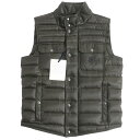 極美品□MONCLER/モンクレール EVER GILET エヴァー ロゴワッペン WZIP スタン ...