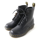 未使用品★Dr. Martens ドクターマーチン 10072 8ホール レースアップ レザー ブーツ ブラック UK4 レディース タグ付き