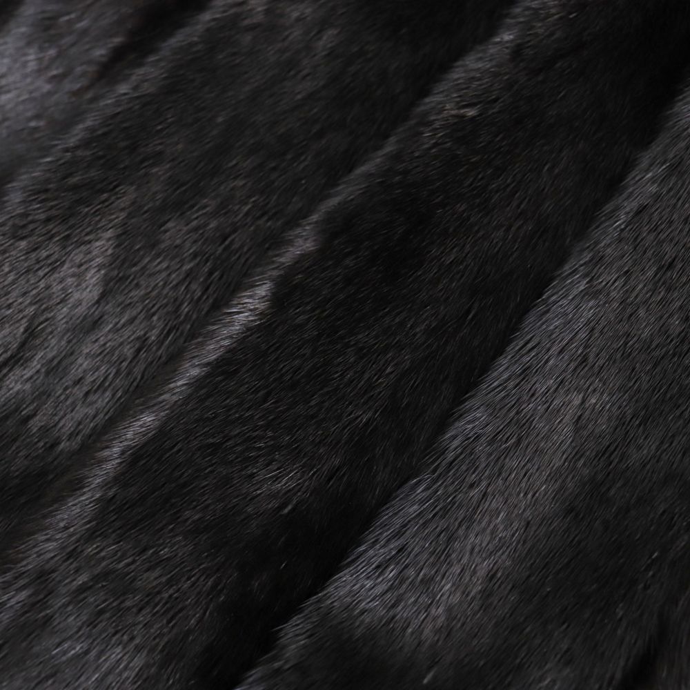 毛並み極美品 SAGA MINK サガミンク 公式サイト 本毛皮コート ダーク ...
