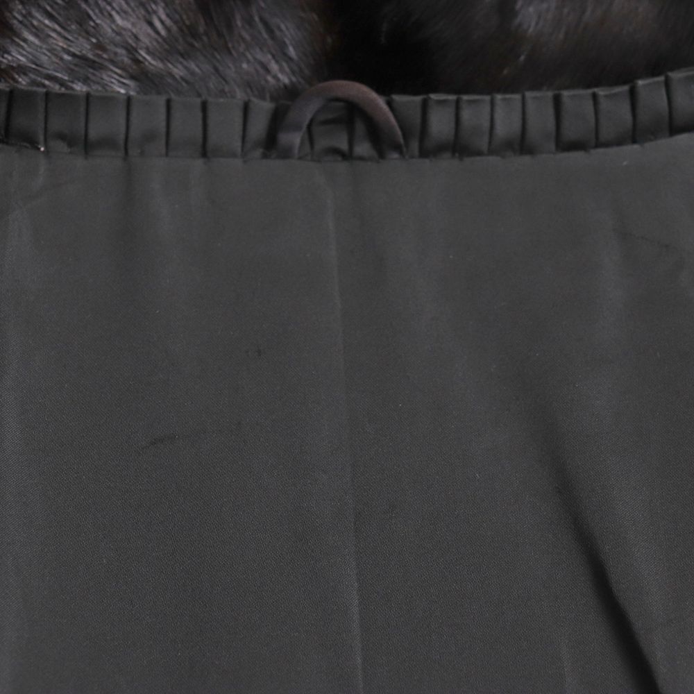 毛並み極美品 SAGA MINK サガミンク 公式サイト 本毛皮コート ダーク ...