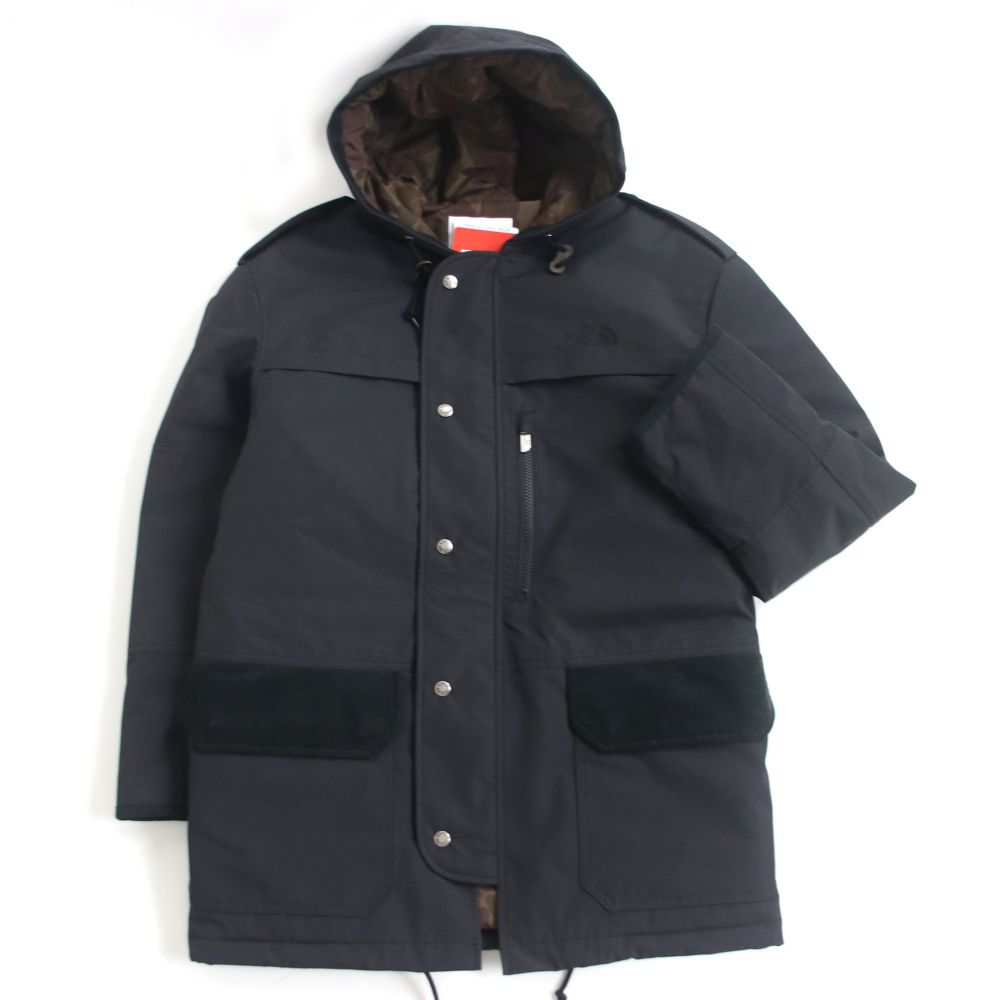 未使用□19AW ザノースフェイス×ジュンヤワタナベマン eYe NP7191CG/WD-J903 CDG OUTDOOR PARKA カモフラ マウンテンパーカー 黒 M 正規品【中古】